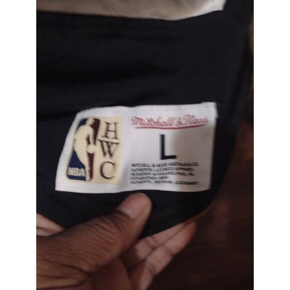 Men's Mitchell & Ness Toronto Raptors T-Shirt Hardwood Classics Size Large L - Picture 4 of 10